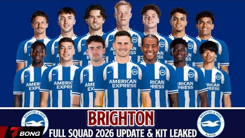 Đội hình mùa giải hiện tại của Brighton